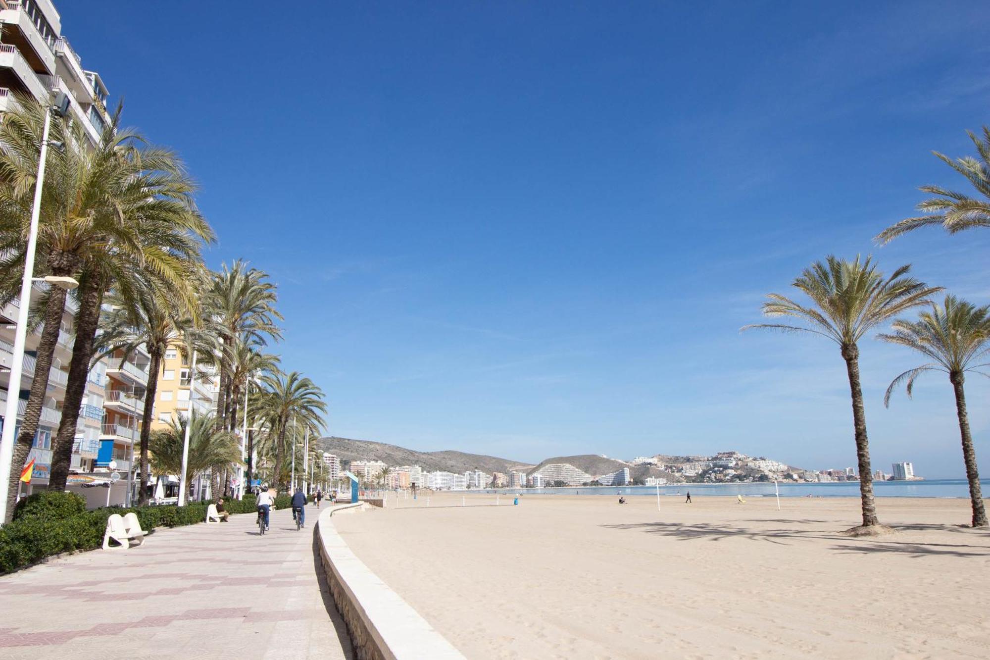 شقة Cullera: Vistas Al Mar En En Centro De La Bahia المظهر الخارجي الصورة